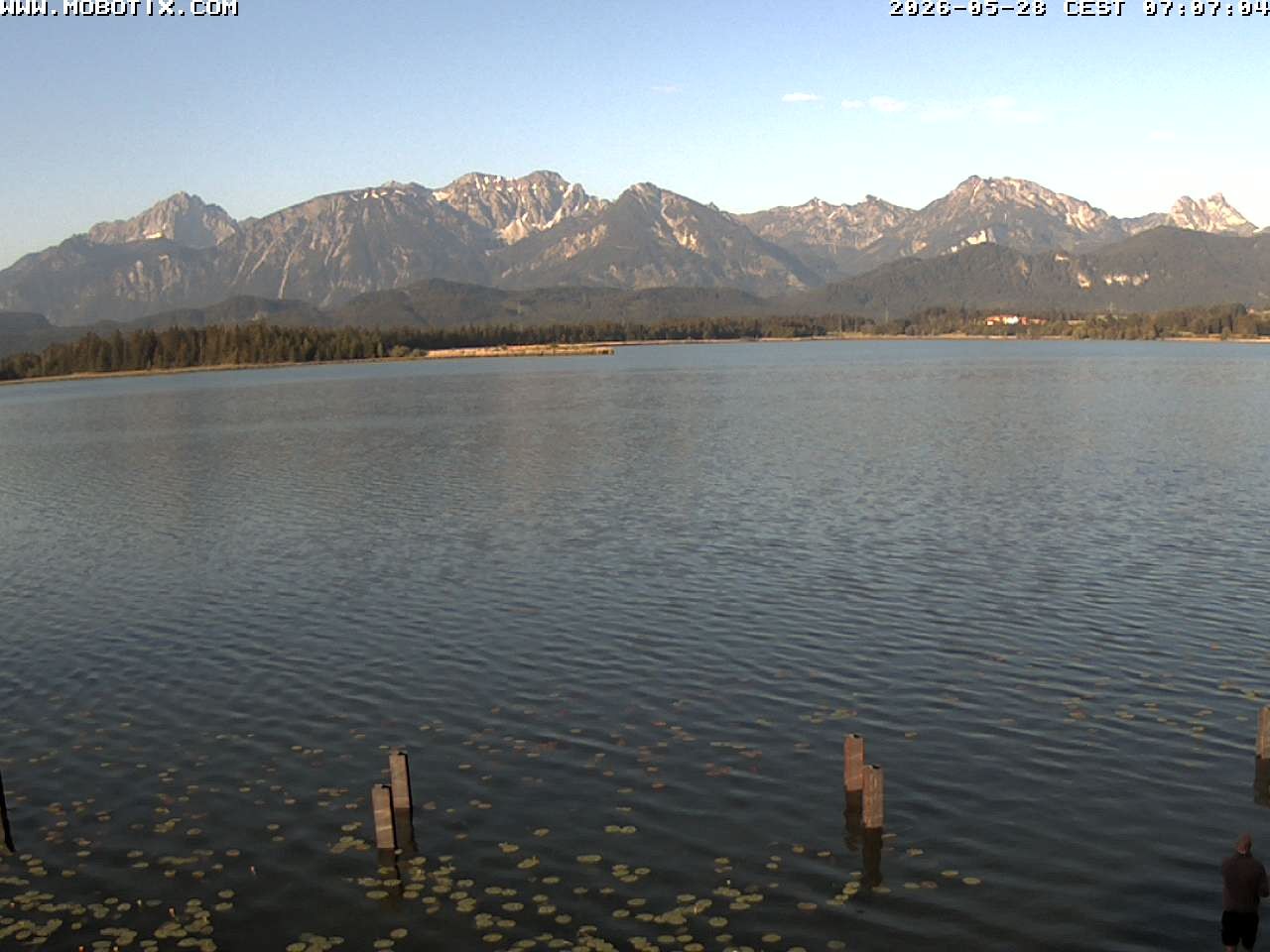 Archiv Foto Webcam Restaurant Fischerhütte am Hopfensee