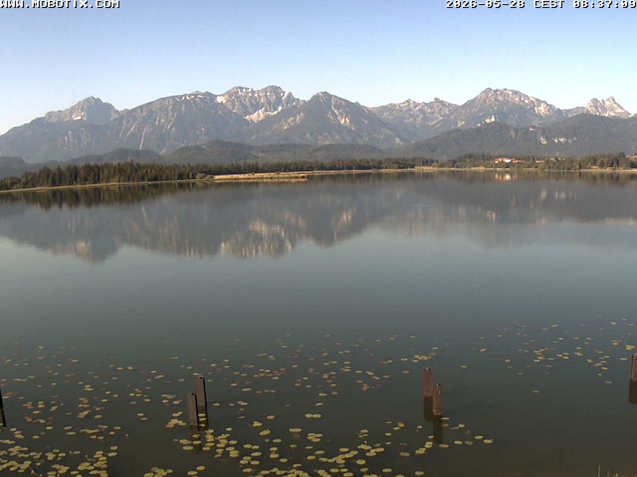 Archiv Foto Webcam Restaurant Fischerhütte am Hopfensee