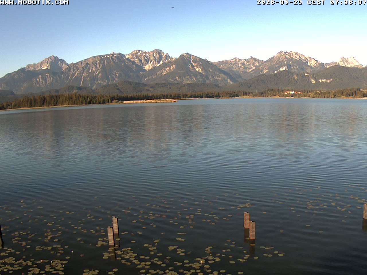 Archiv Foto Webcam Restaurant Fischerhütte am Hopfensee