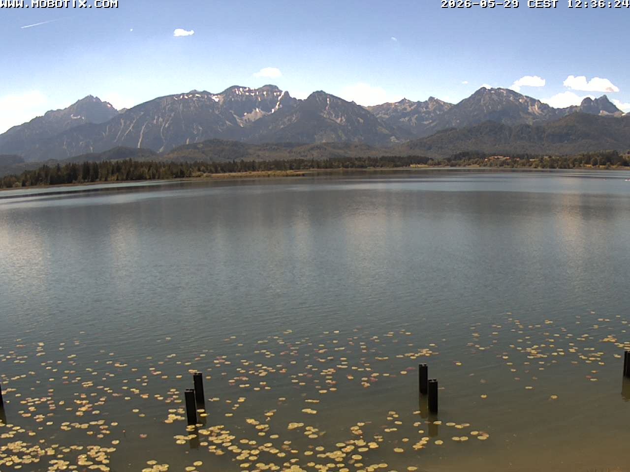 Archiv Foto Webcam Restaurant Fischerhütte am Hopfensee