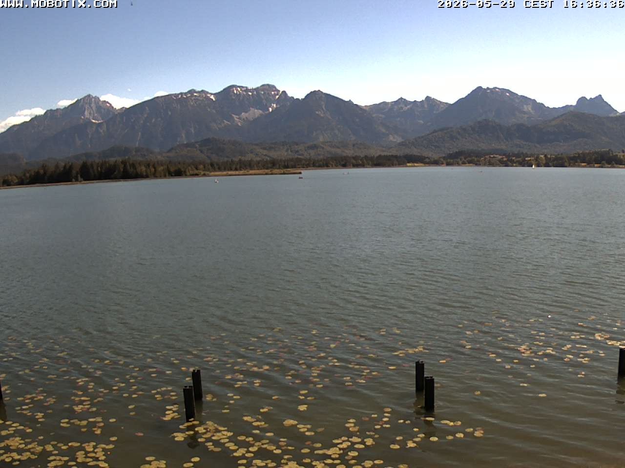 Archiv Foto Webcam Restaurant Fischerhütte am Hopfensee