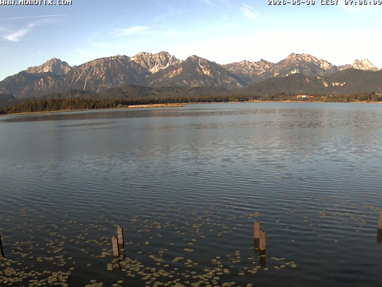 Archiv Foto Webcam Restaurant Fischerhütte am Hopfensee