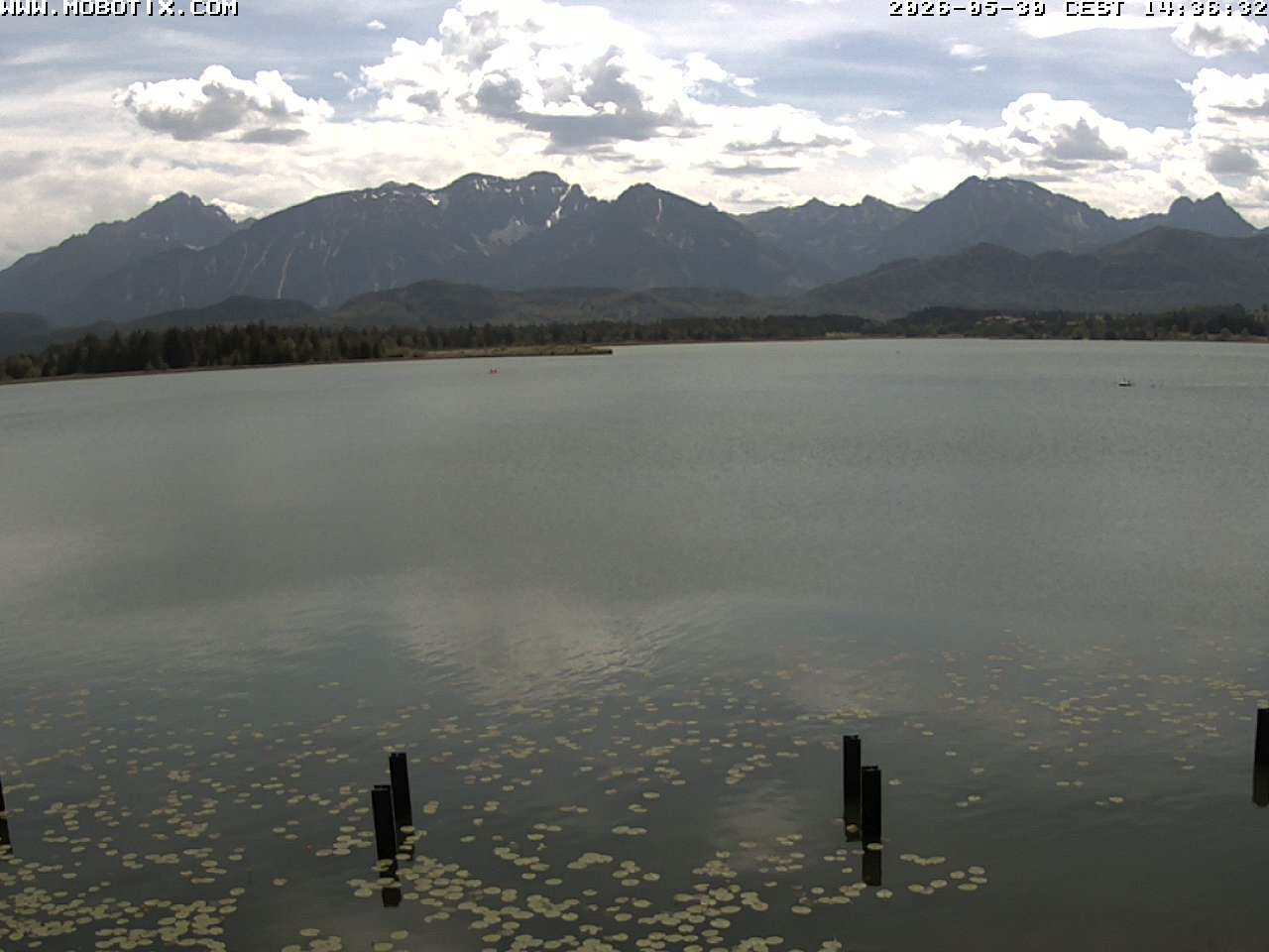 Archiv Foto Webcam Restaurant Fischerhütte am Hopfensee
