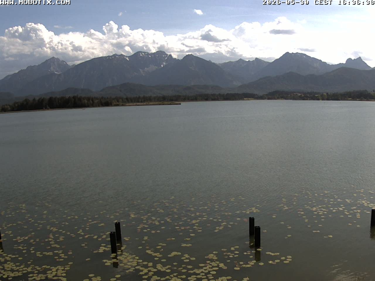 Archiv Foto Webcam Restaurant Fischerhütte am Hopfensee