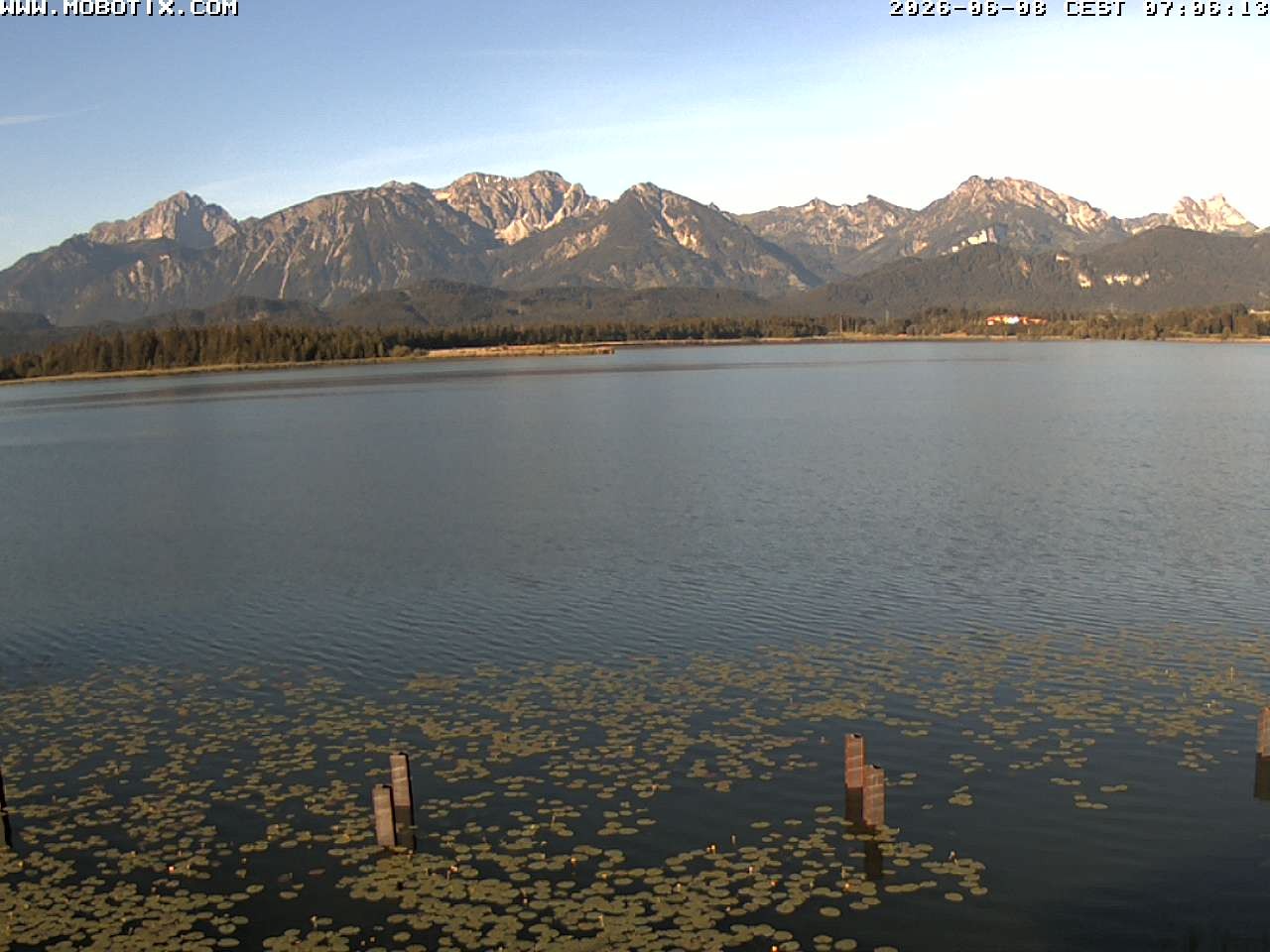 Archiv Foto Webcam Restaurant Fischerhütte am Hopfensee
