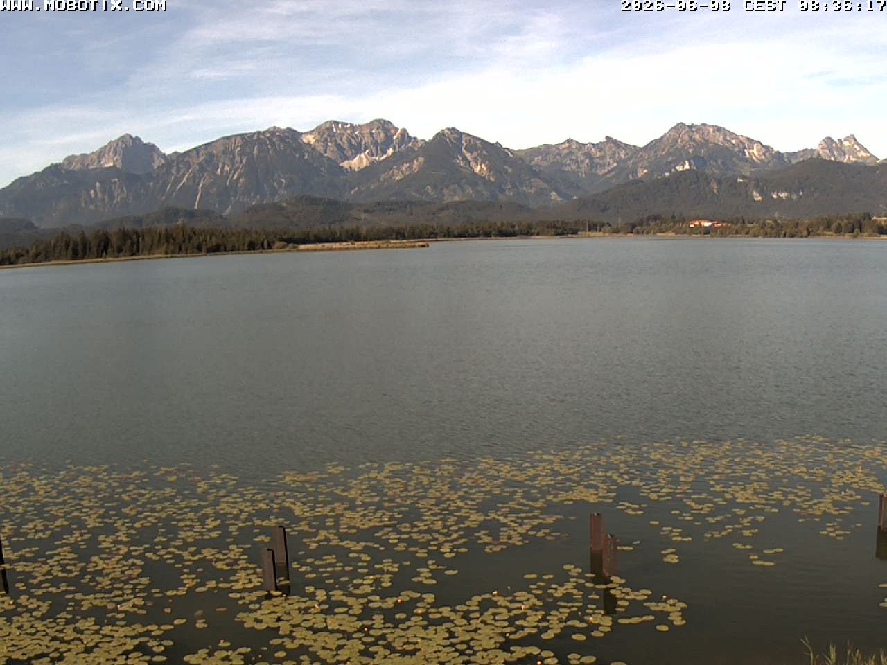 Archiv Foto Webcam Restaurant Fischerhütte am Hopfensee