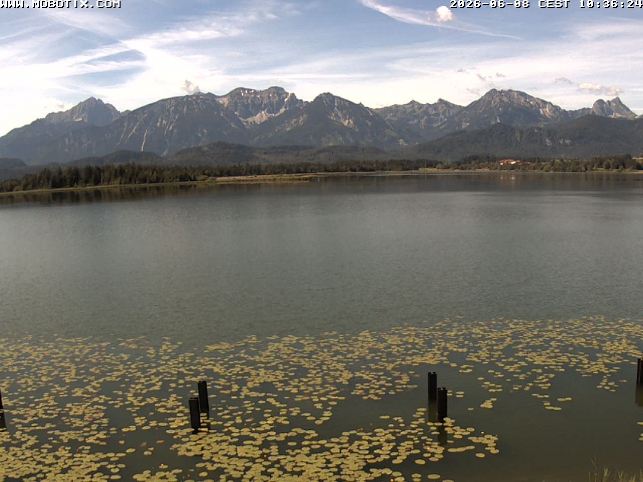 Archiv Foto Webcam Restaurant Fischerhütte am Hopfensee