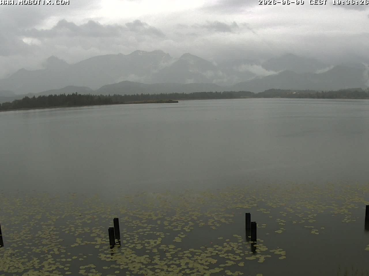 Archiv Foto Webcam Restaurant Fischerhütte am Hopfensee