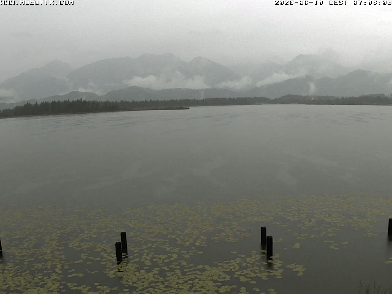 Archiv Foto Webcam Restaurant Fischerhütte am Hopfensee