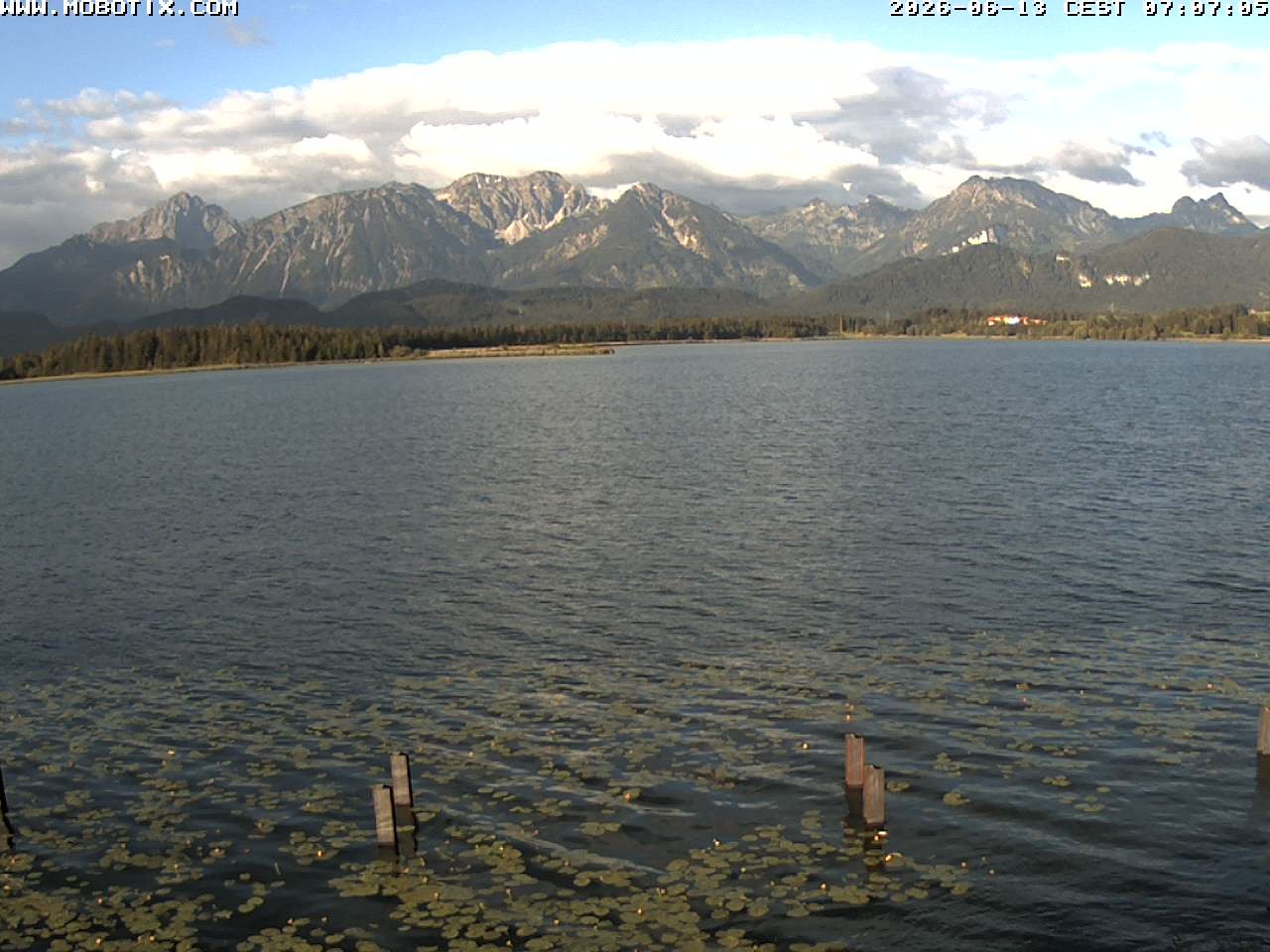 Archiv Foto Webcam Restaurant Fischerhütte am Hopfensee