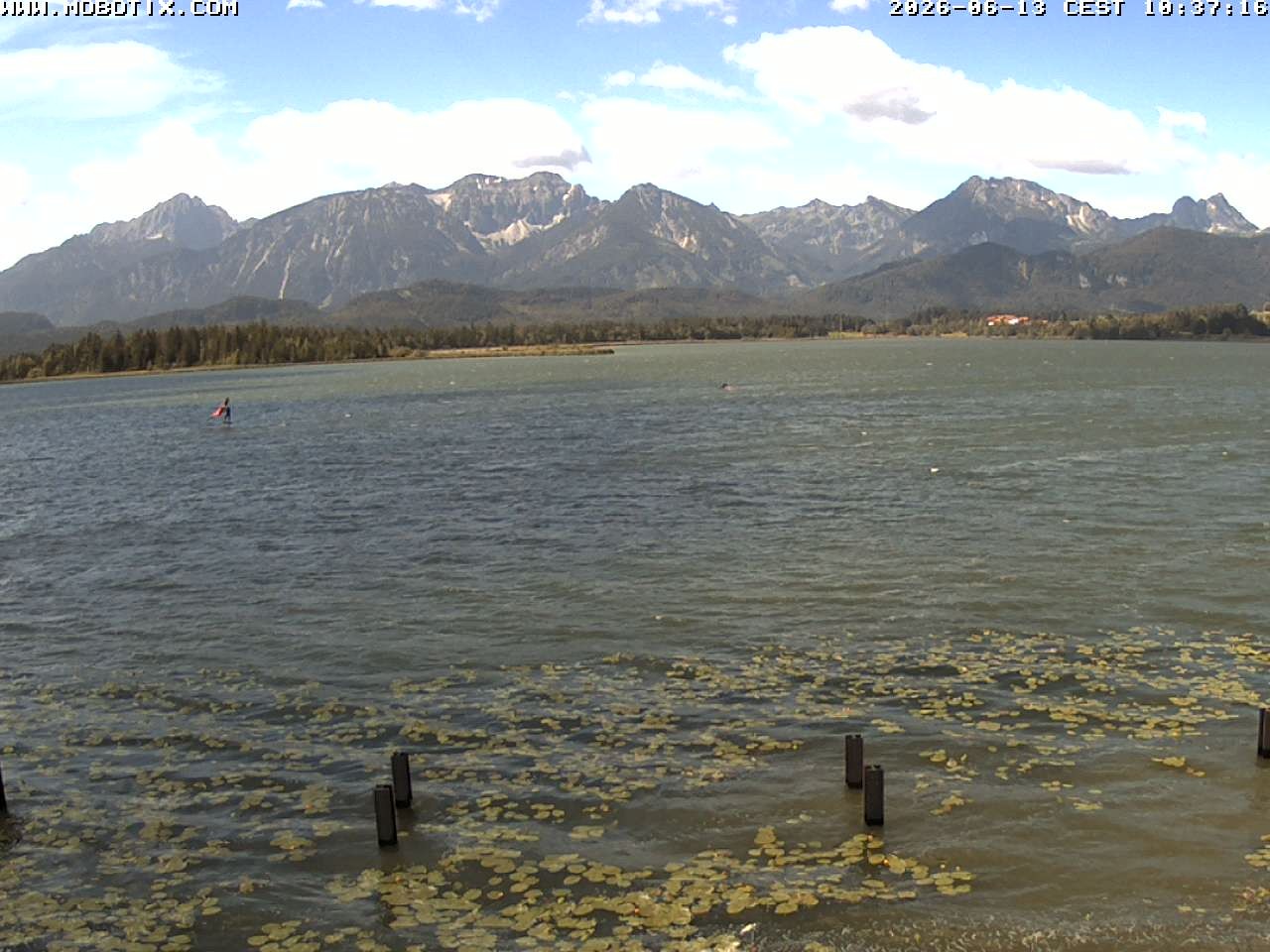 Archiv Foto Webcam Restaurant Fischerhütte am Hopfensee