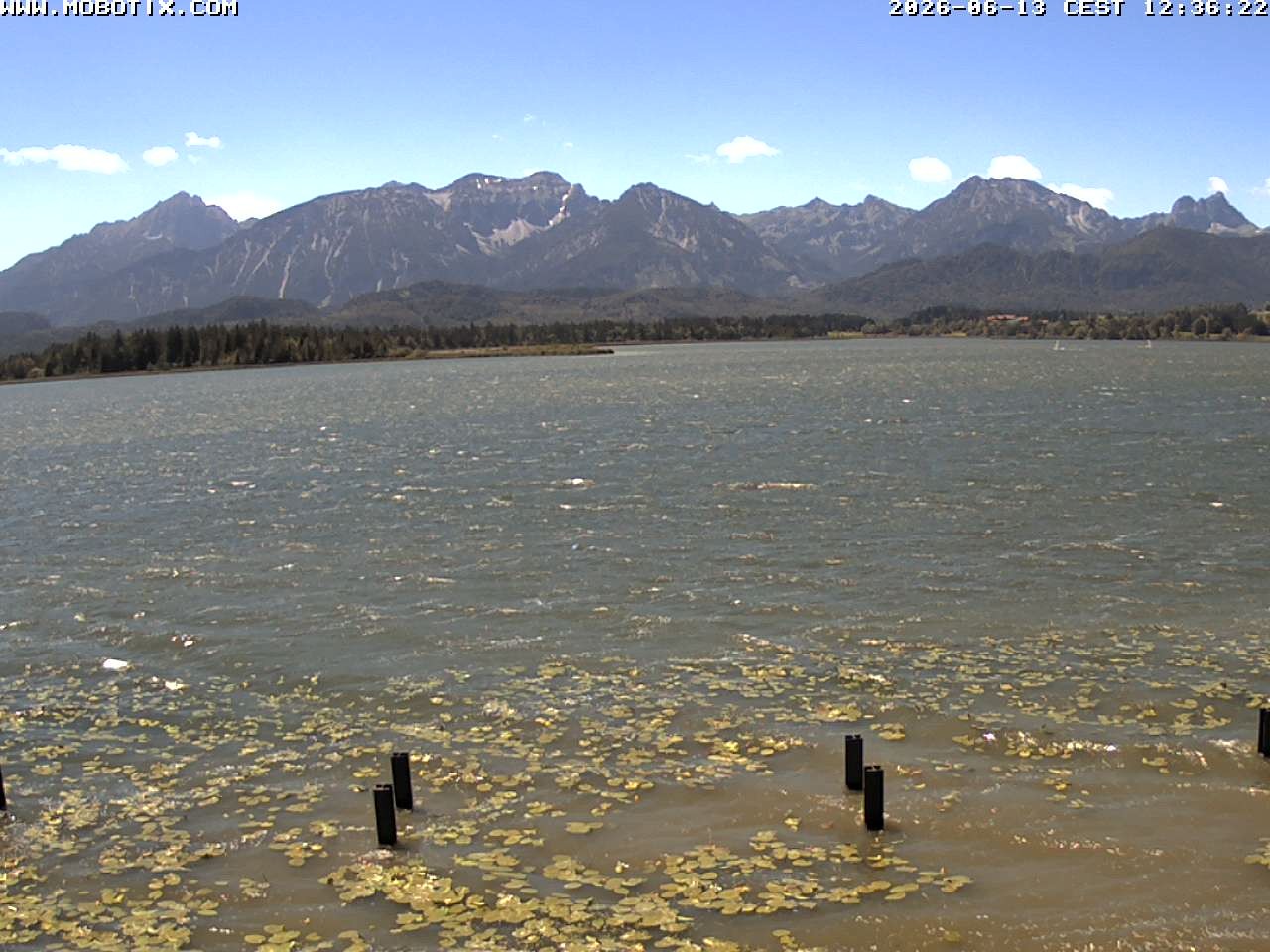 Archiv Foto Webcam Restaurant Fischerhütte am Hopfensee
