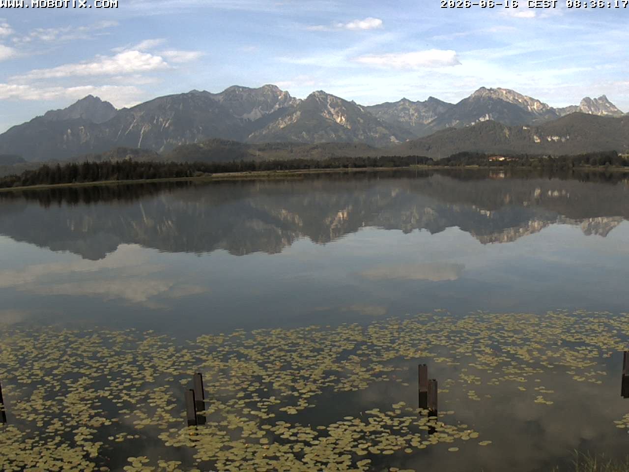 Archiv Foto Webcam Restaurant Fischerhütte am Hopfensee