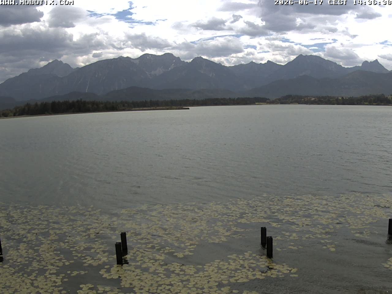 Archiv Foto Webcam Restaurant Fischerhütte am Hopfensee