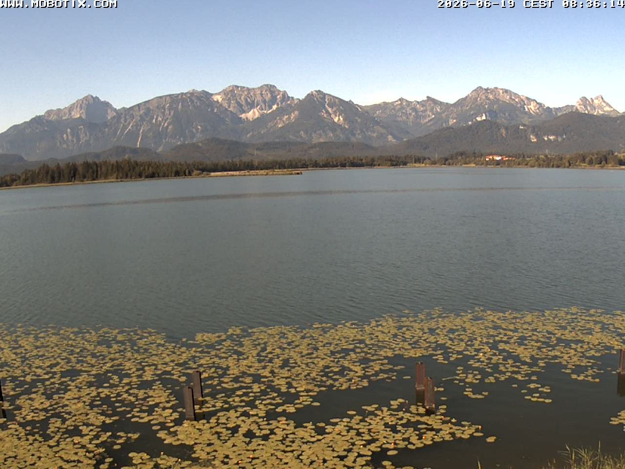 Archiv Foto Webcam Restaurant Fischerhütte am Hopfensee