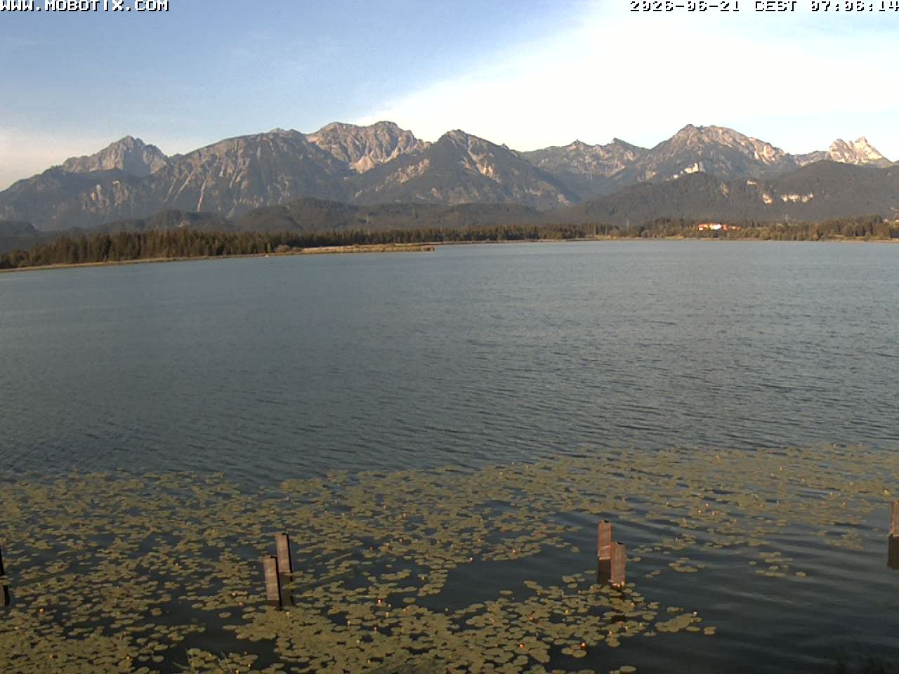 Archiv Foto Webcam Restaurant Fischerhütte am Hopfensee