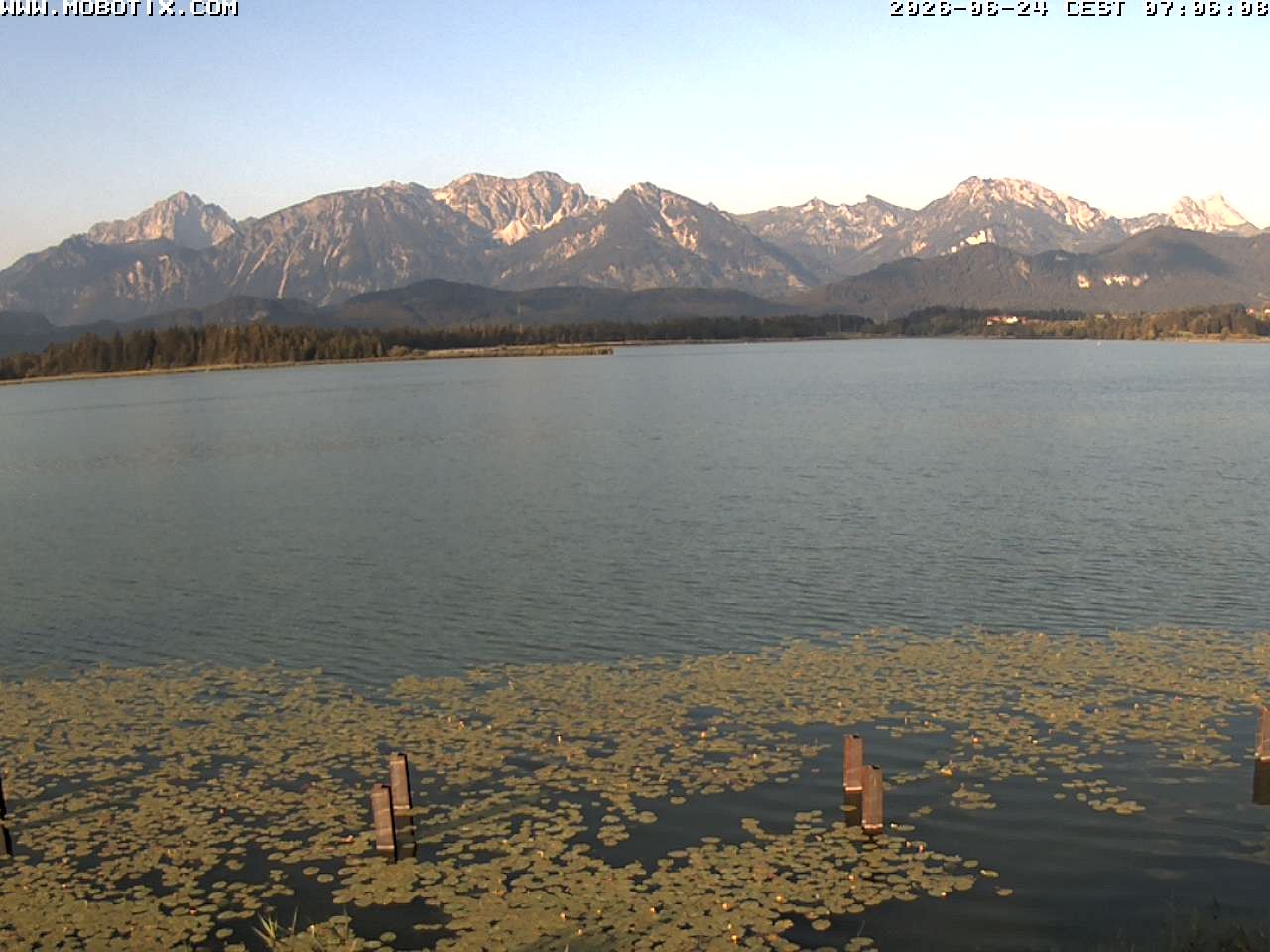 Archiv Foto Webcam Restaurant Fischerhütte am Hopfensee