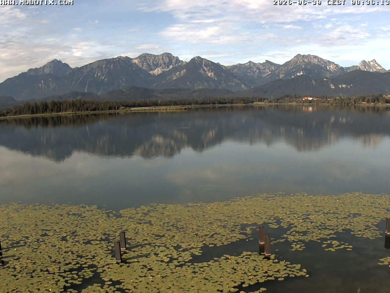 Archiv Foto Webcam Restaurant Fischerhütte am Hopfensee