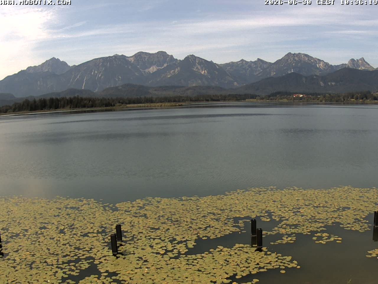 Archiv Foto Webcam Restaurant Fischerhütte am Hopfensee