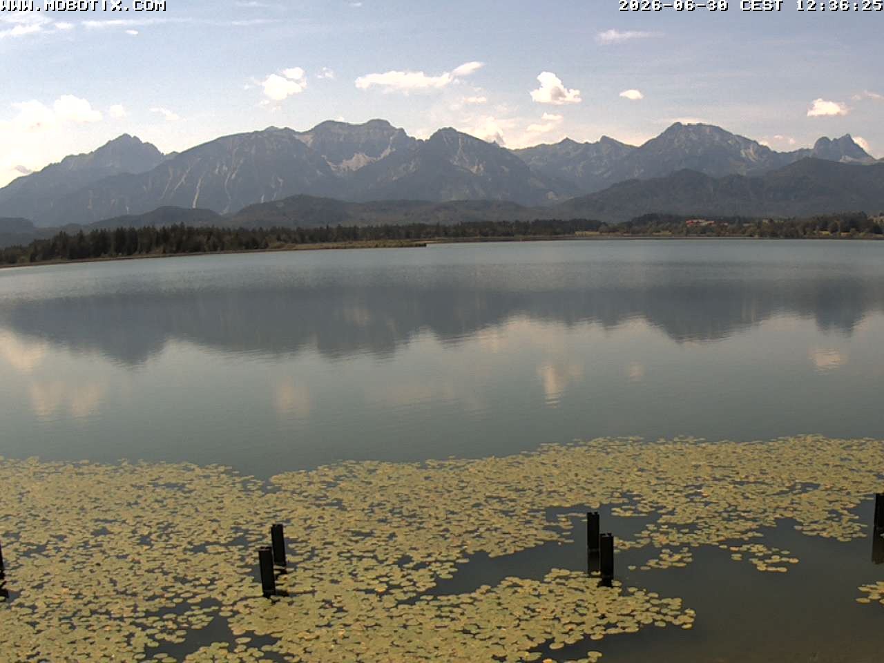 Archiv Foto Webcam Restaurant Fischerhütte am Hopfensee