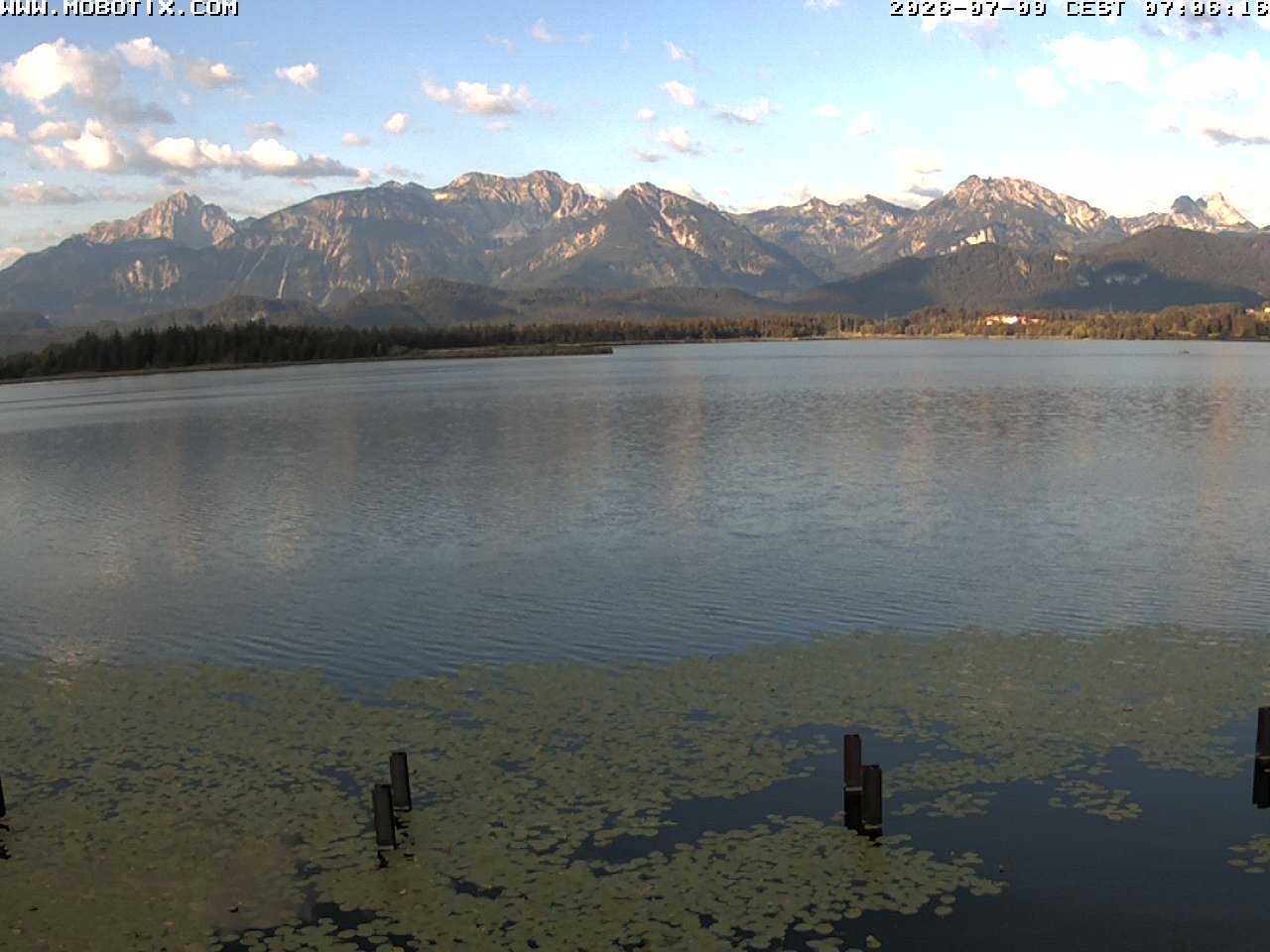 Archiv Foto Webcam Restaurant Fischerhütte am Hopfensee