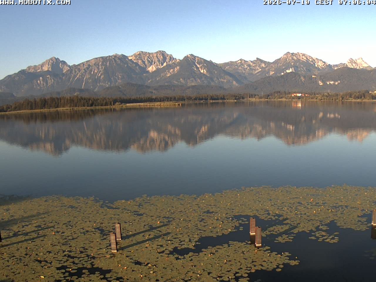 Archiv Foto Webcam Restaurant Fischerhütte am Hopfensee