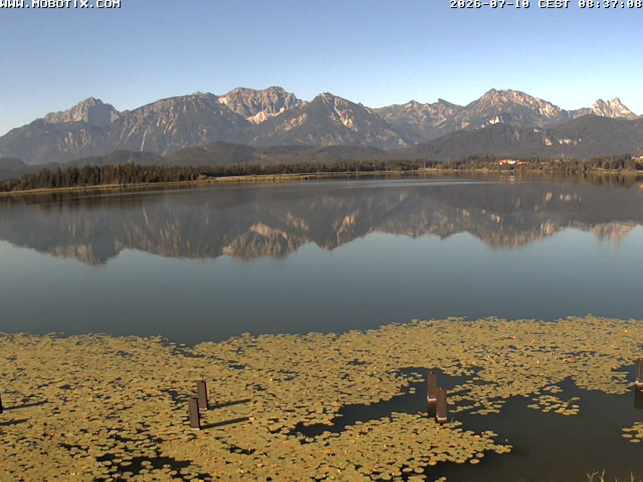 Archiv Foto Webcam Restaurant Fischerhütte am Hopfensee