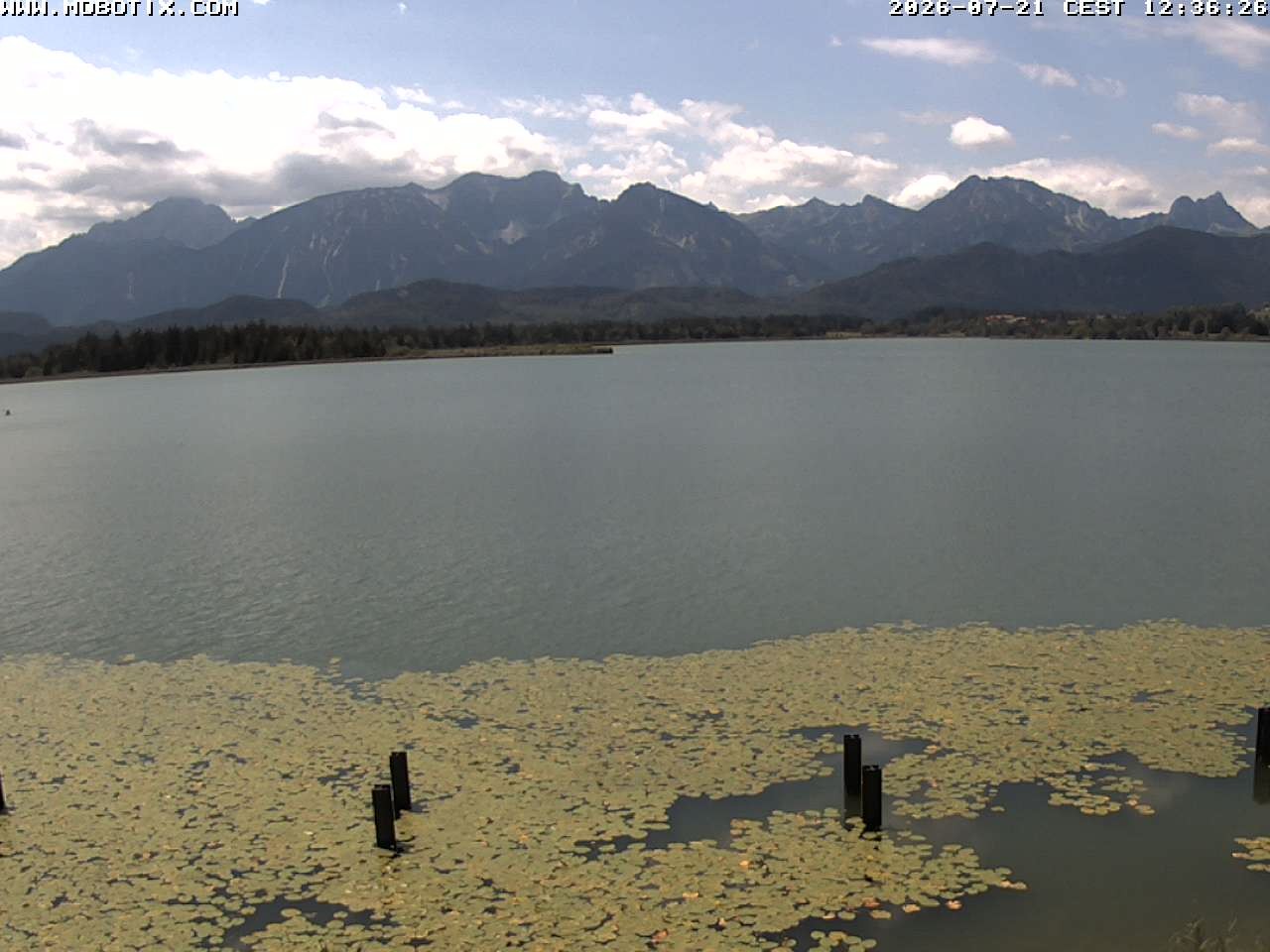 Archiv Foto Webcam Restaurant Fischerhütte am Hopfensee