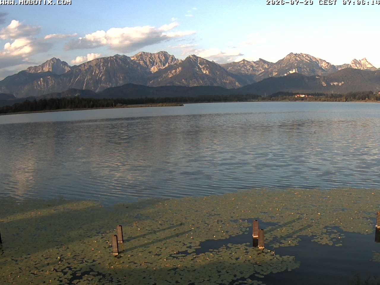 Archiv Foto Webcam Restaurant Fischerhütte am Hopfensee