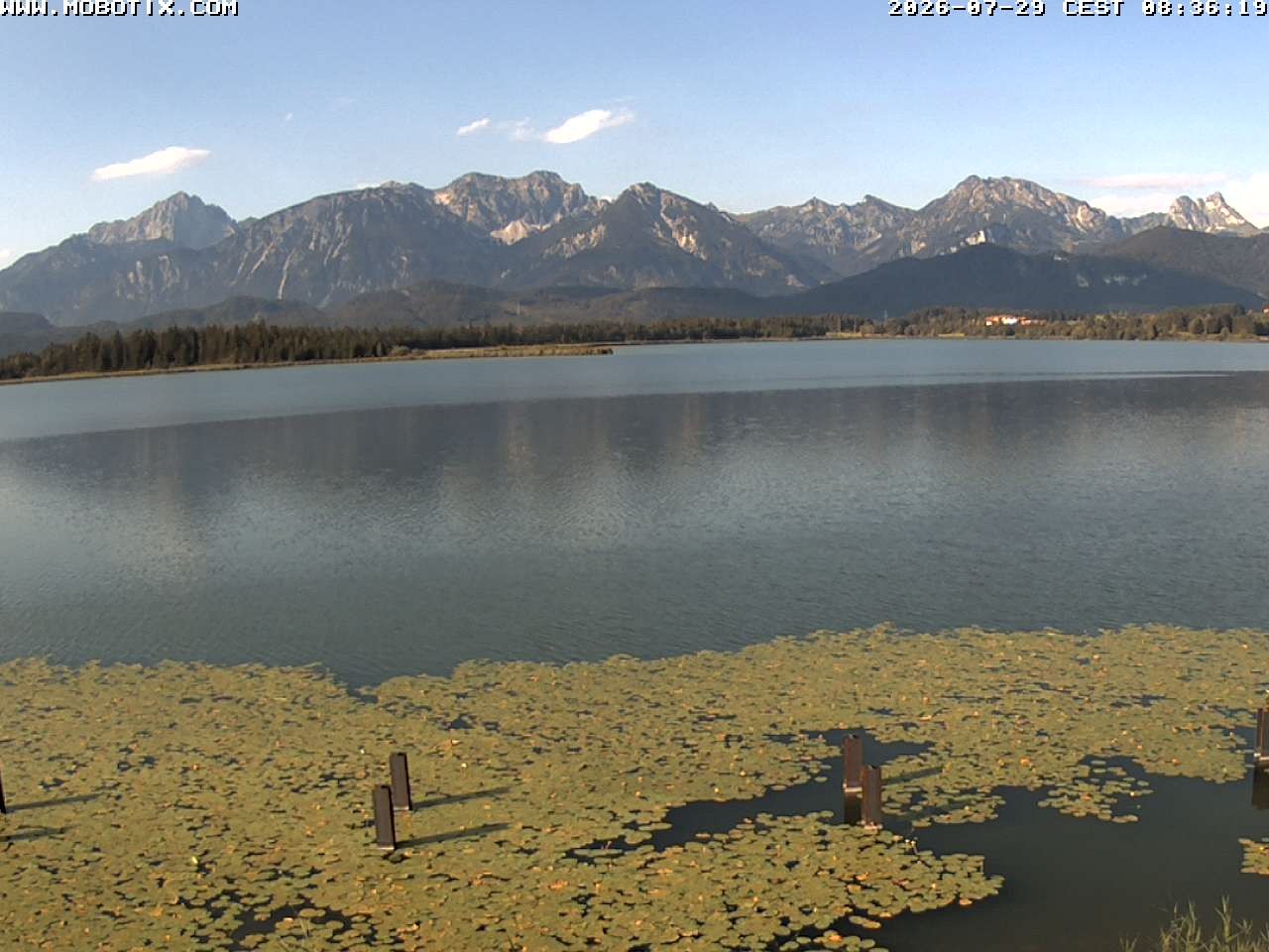 Archiv Foto Webcam Restaurant Fischerhütte am Hopfensee