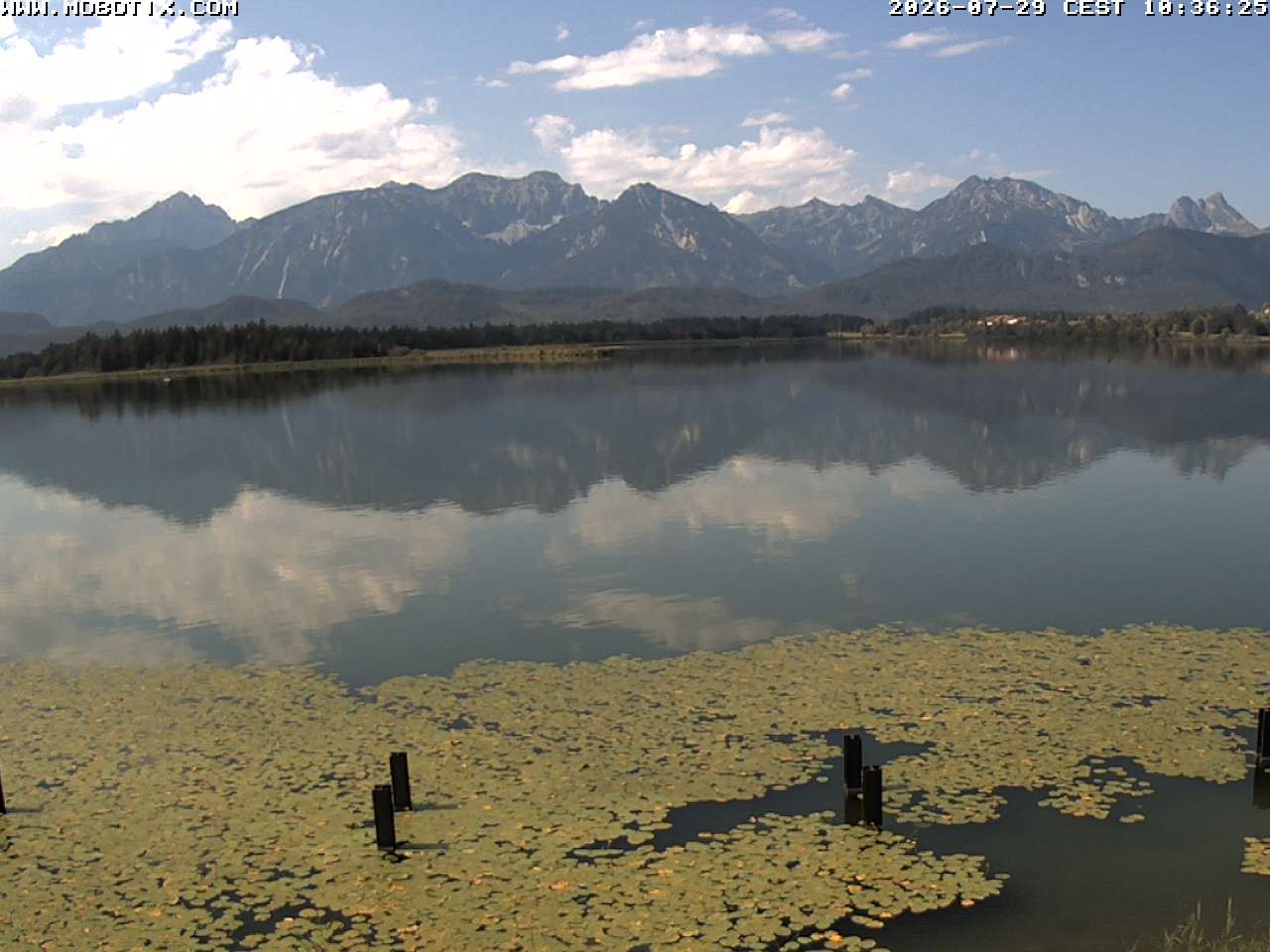 Archiv Foto Webcam Restaurant Fischerhütte am Hopfensee