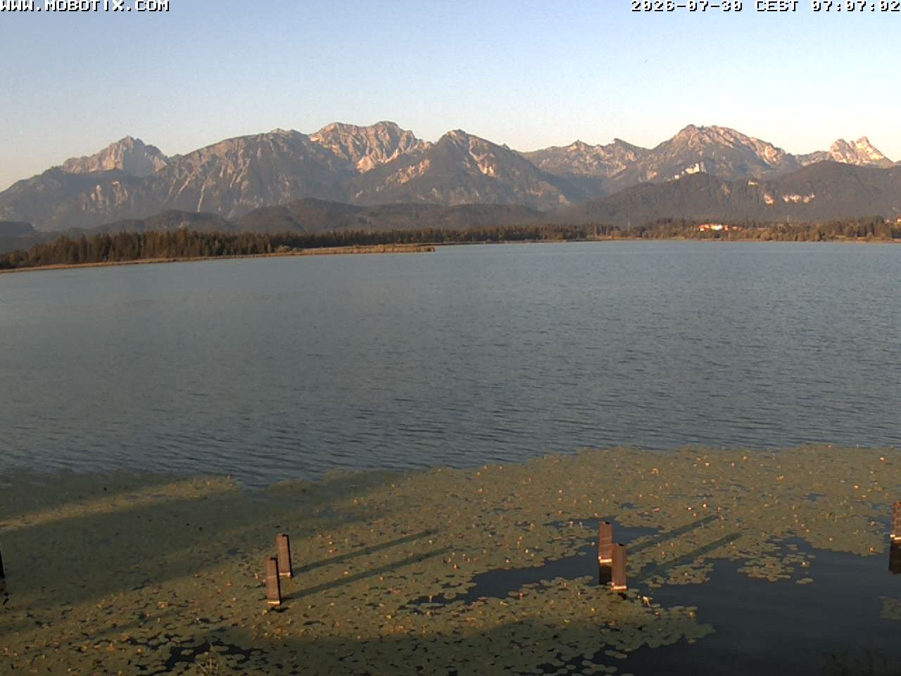 Archiv Foto Webcam Restaurant Fischerhütte am Hopfensee
