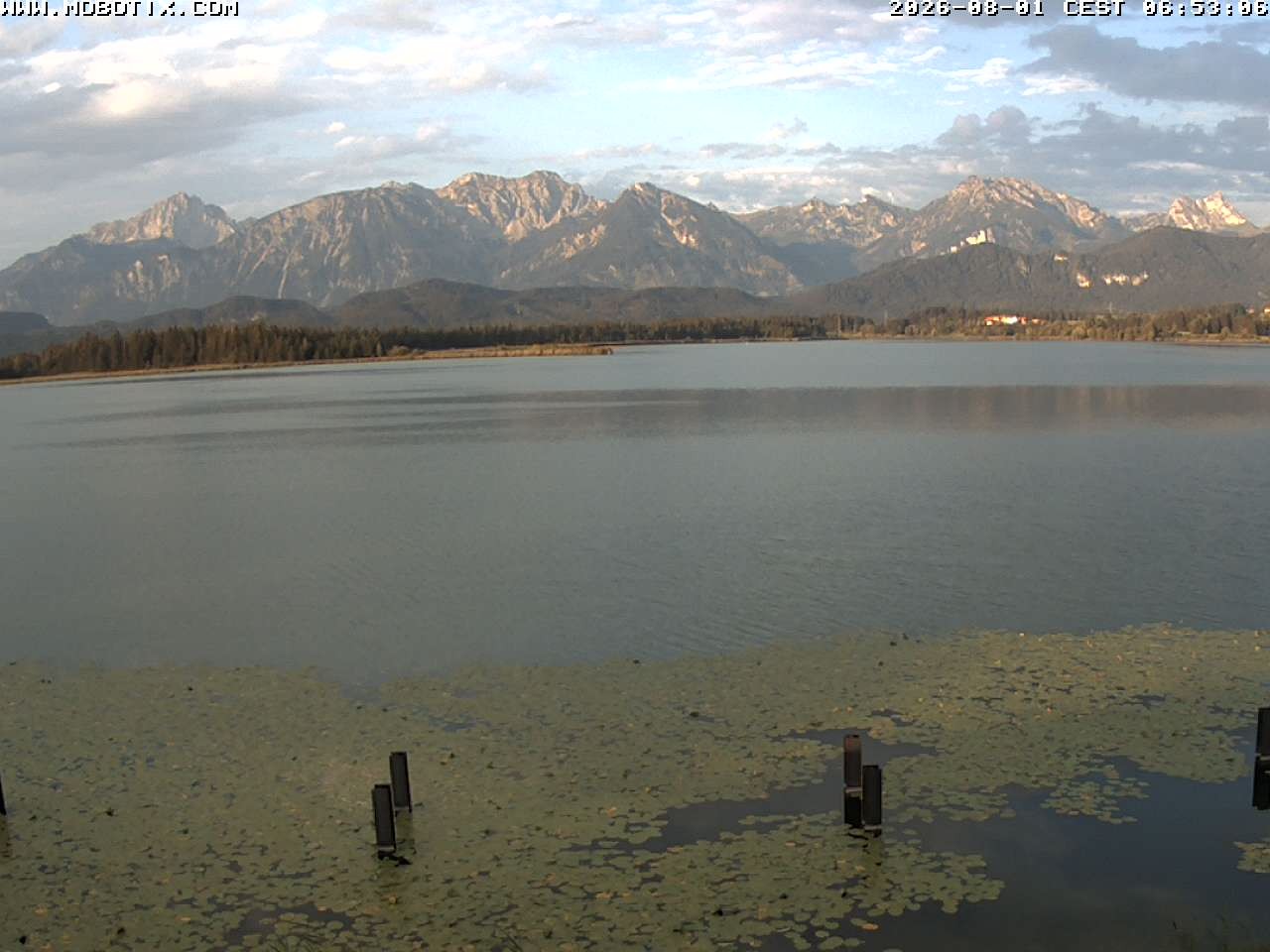 Archiv Foto Webcam Restaurant Fischerhütte am Hopfensee