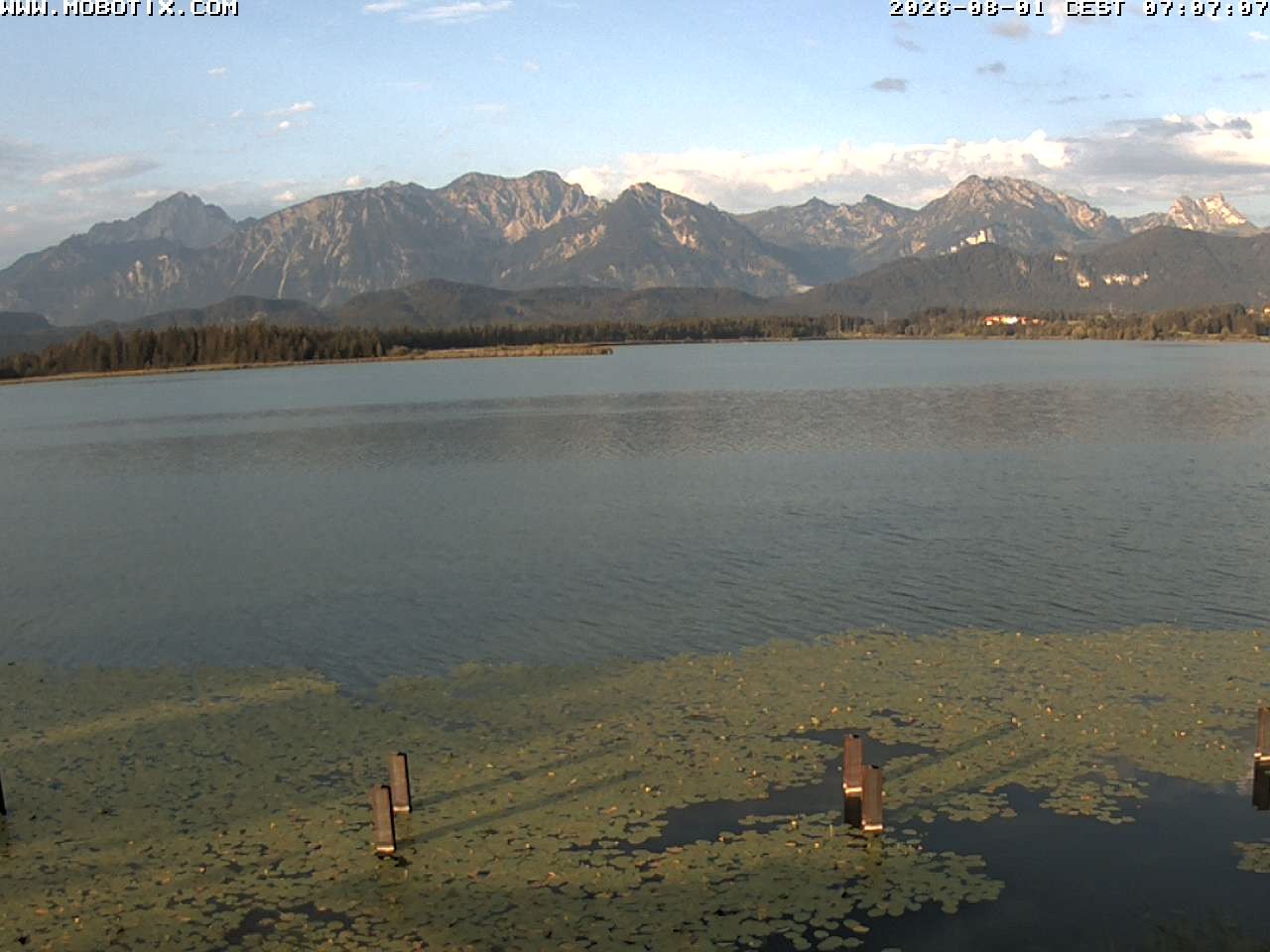 Archiv Foto Webcam Restaurant Fischerhütte am Hopfensee