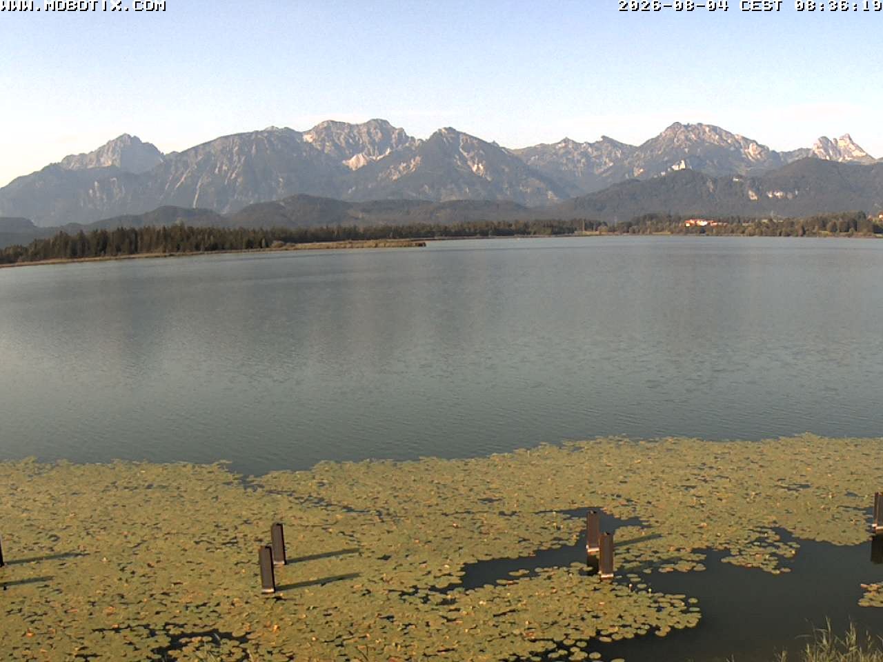 Archiv Foto Webcam Restaurant Fischerhütte am Hopfensee
