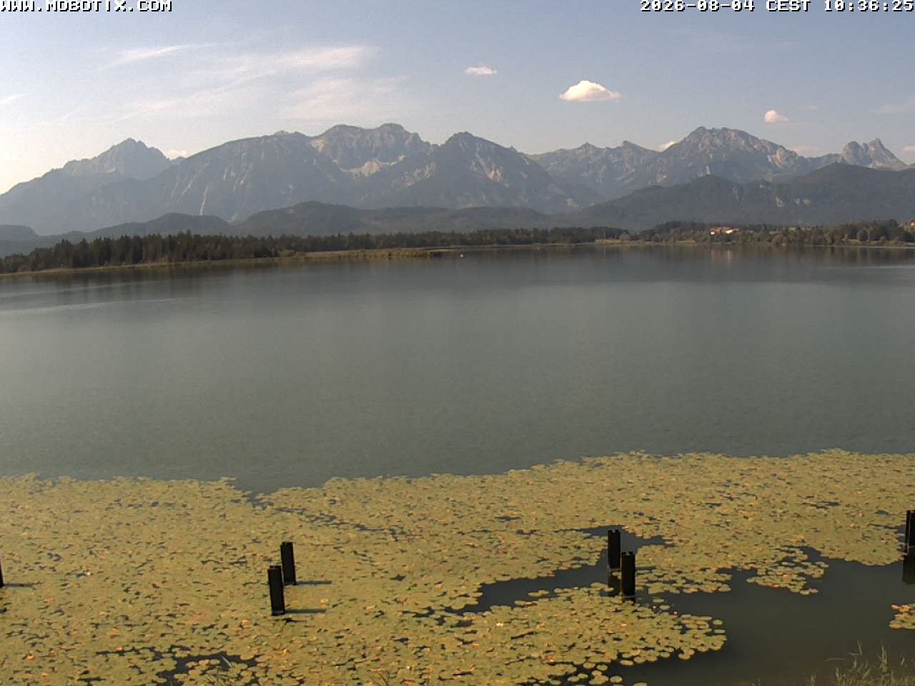 Archiv Foto Webcam Restaurant Fischerhütte am Hopfensee