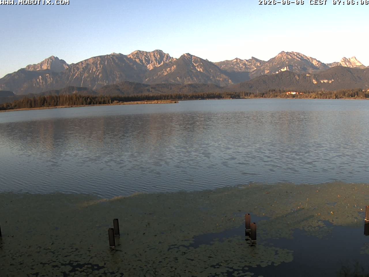 Archiv Foto Webcam Restaurant Fischerhütte am Hopfensee