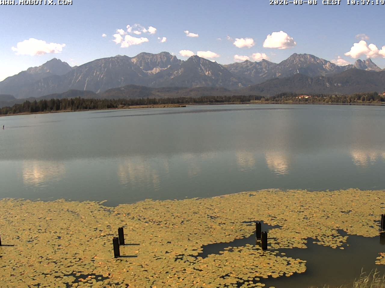 Archiv Foto Webcam Restaurant Fischerhütte am Hopfensee