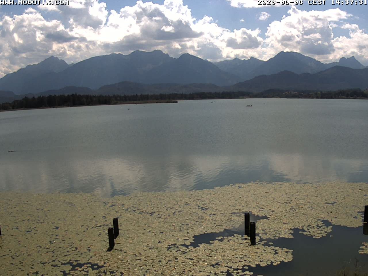 Archiv Foto Webcam Restaurant Fischerhütte am Hopfensee
