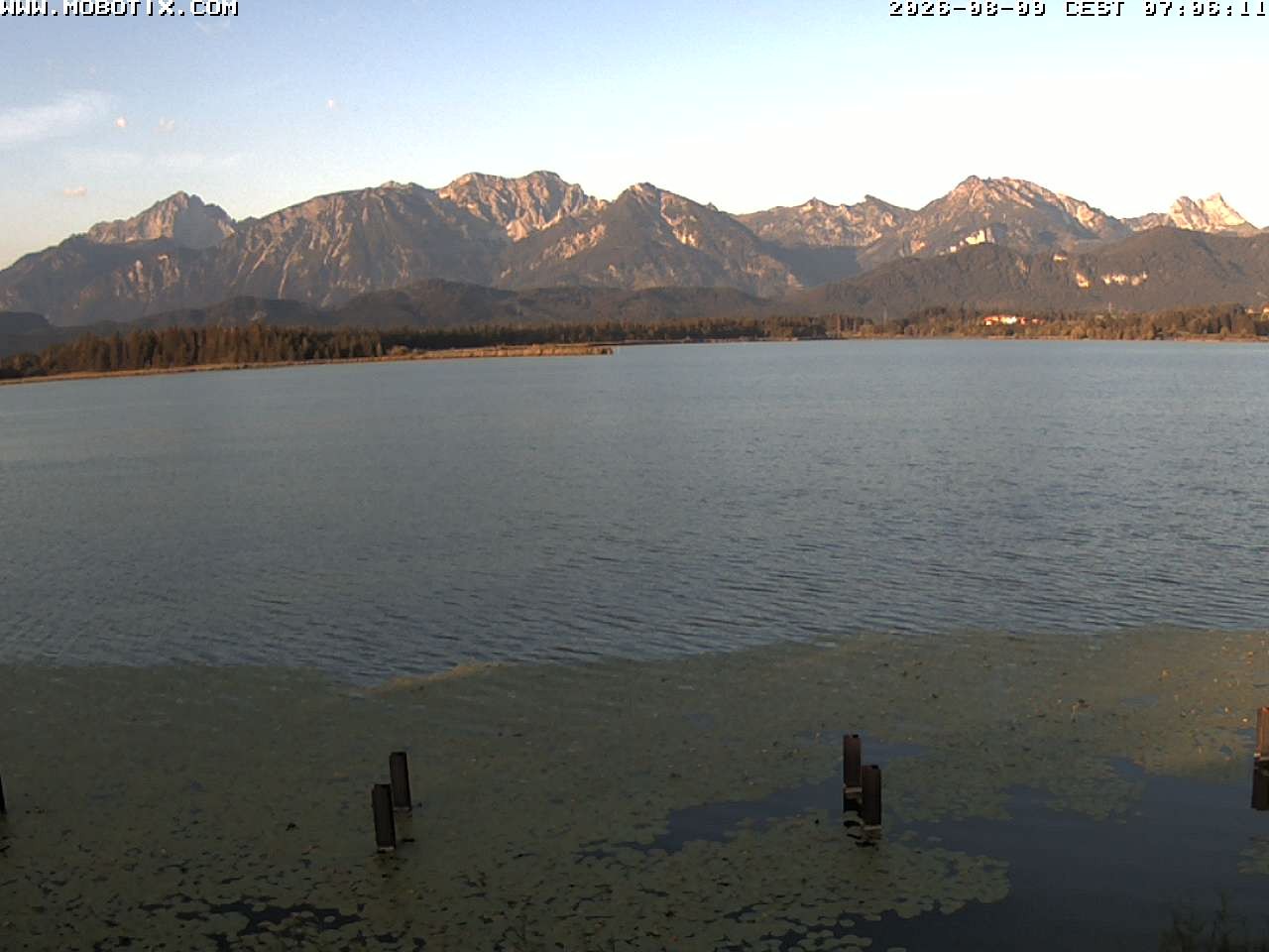 Archiv Foto Webcam Restaurant Fischerhütte am Hopfensee