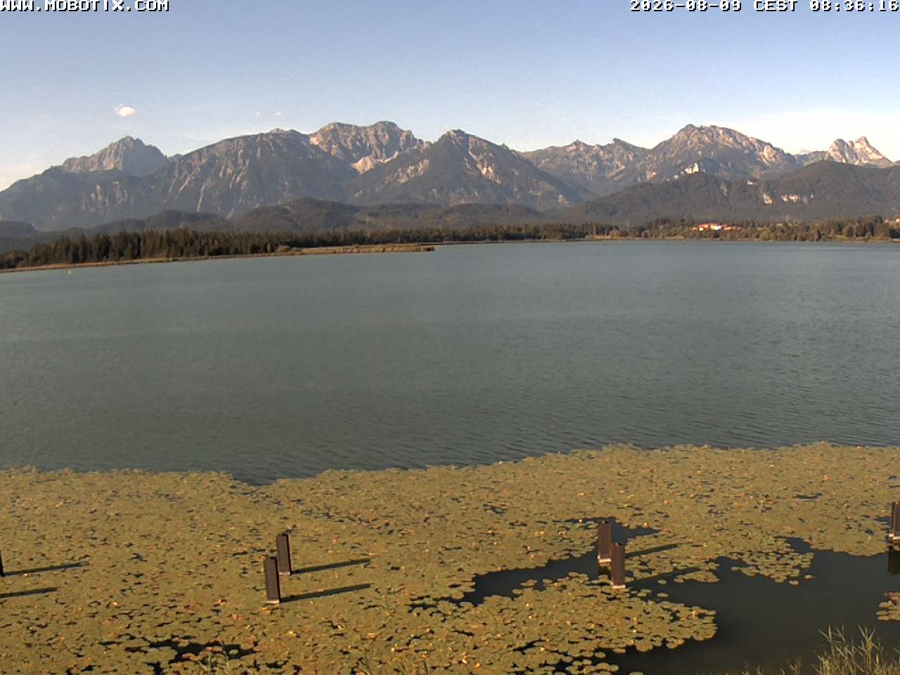 Archiv Foto Webcam Restaurant Fischerhütte am Hopfensee