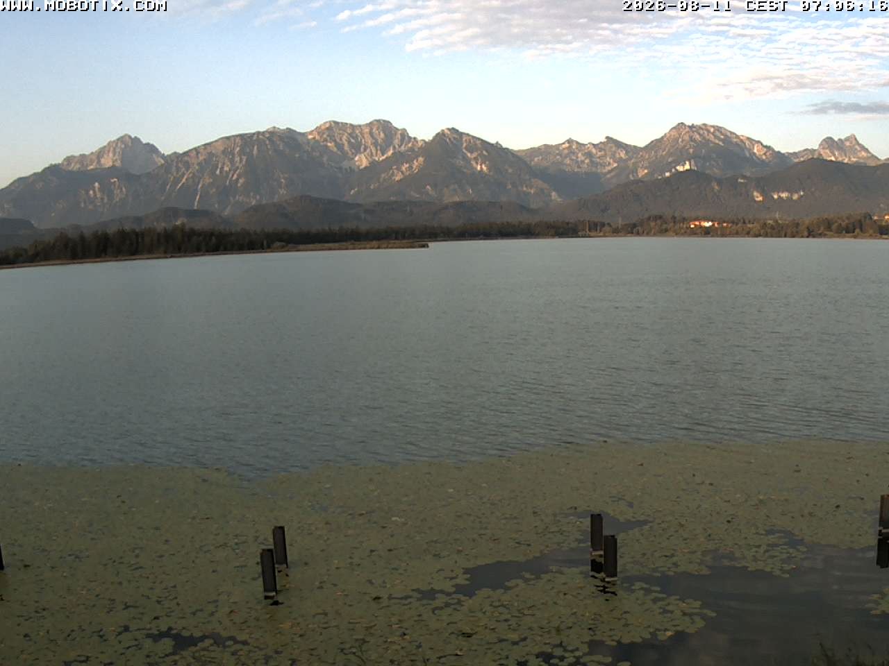 Archiv Foto Webcam Restaurant Fischerhütte am Hopfensee