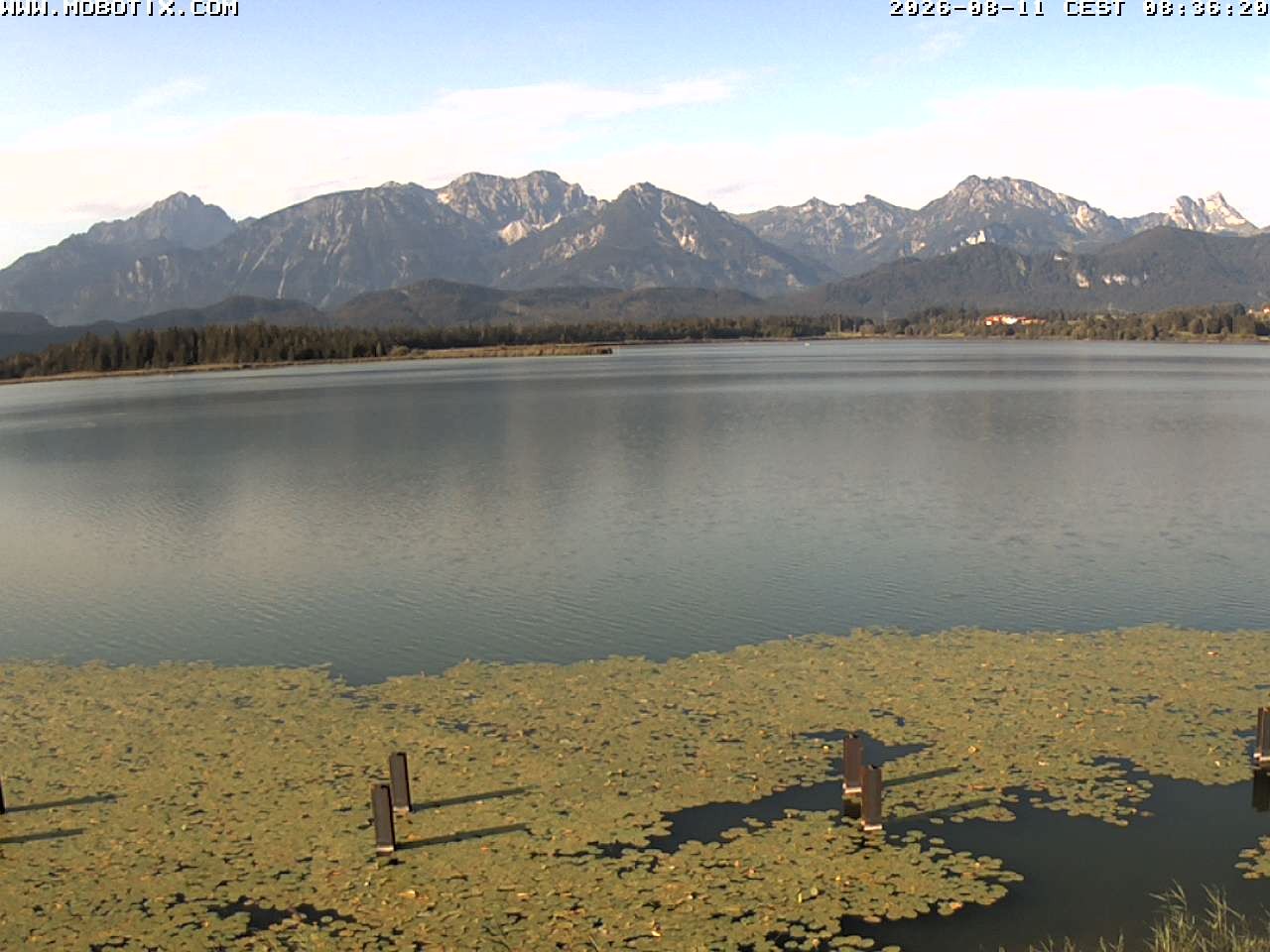 Archiv Foto Webcam Restaurant Fischerhütte am Hopfensee