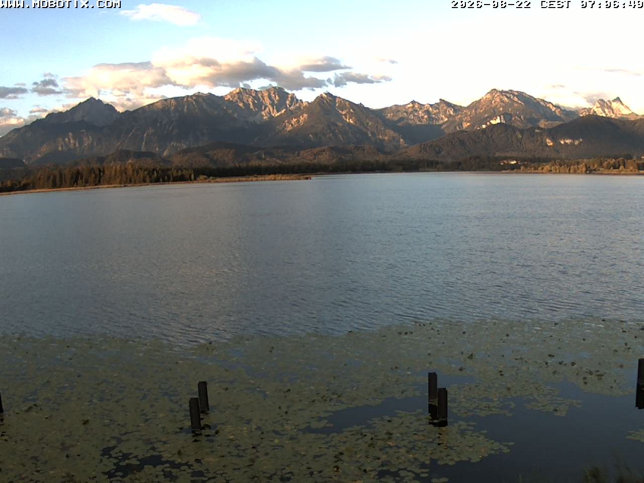 Archiv Foto Webcam Restaurant Fischerhütte am Hopfensee
