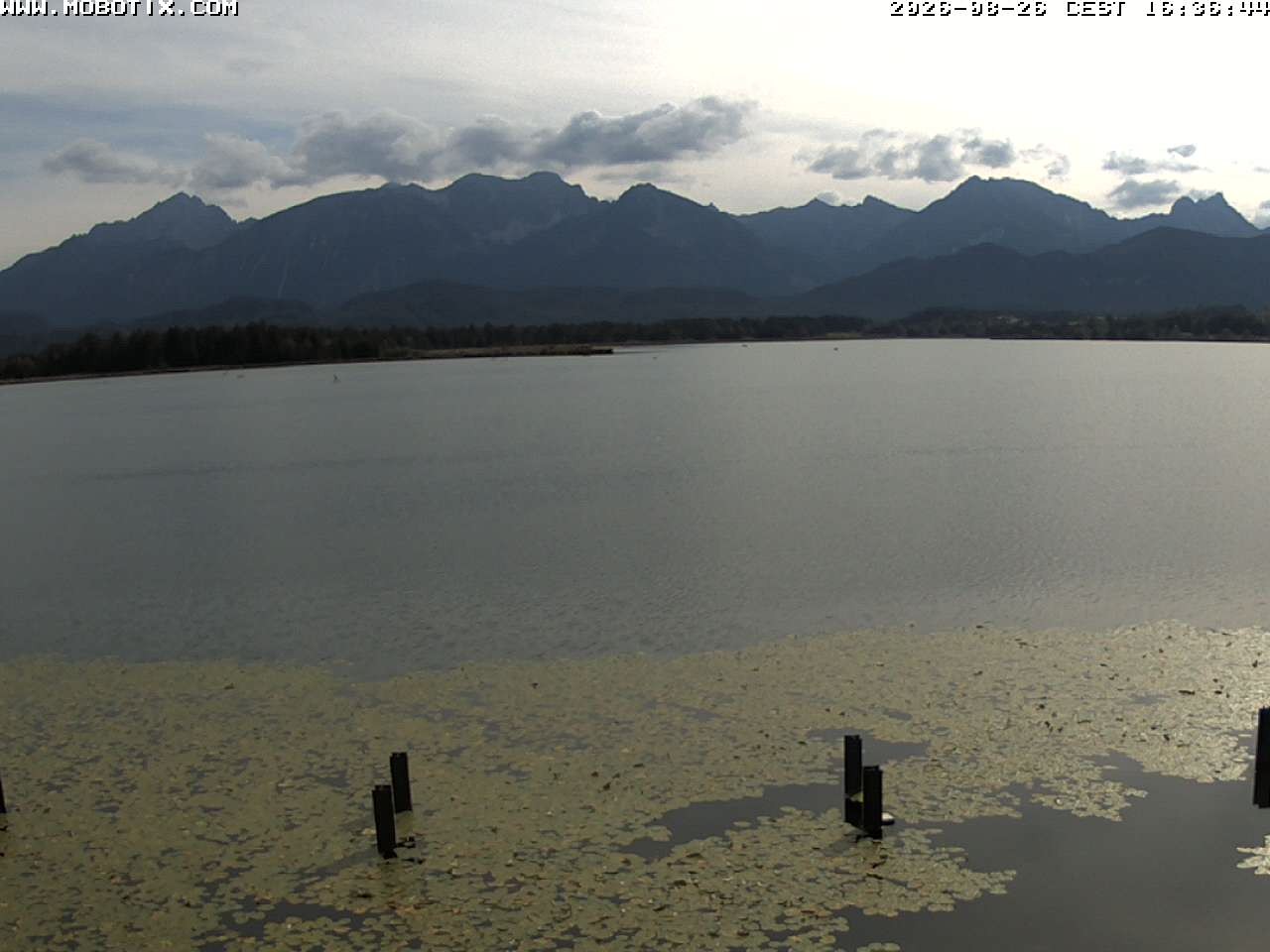 Archiv Foto Webcam Restaurant Fischerhütte am Hopfensee