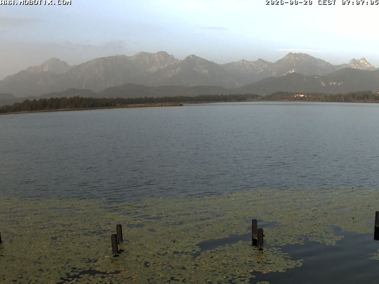 Archiv Foto Webcam Restaurant Fischerhütte am Hopfensee