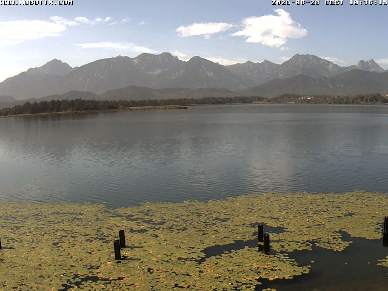Archiv Foto Webcam Restaurant Fischerhütte am Hopfensee
