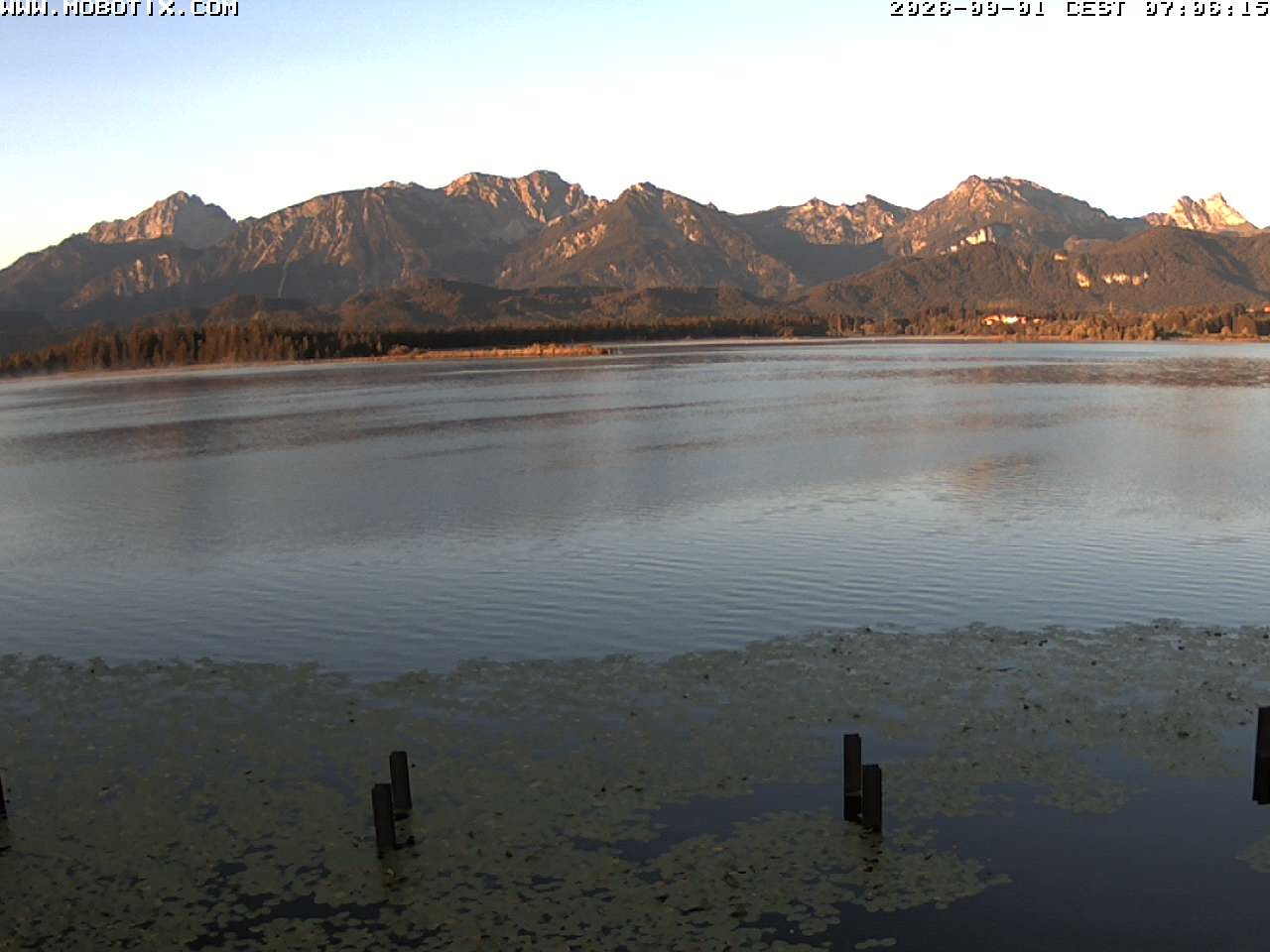 Archiv Foto Webcam Restaurant Fischerhütte am Hopfensee
