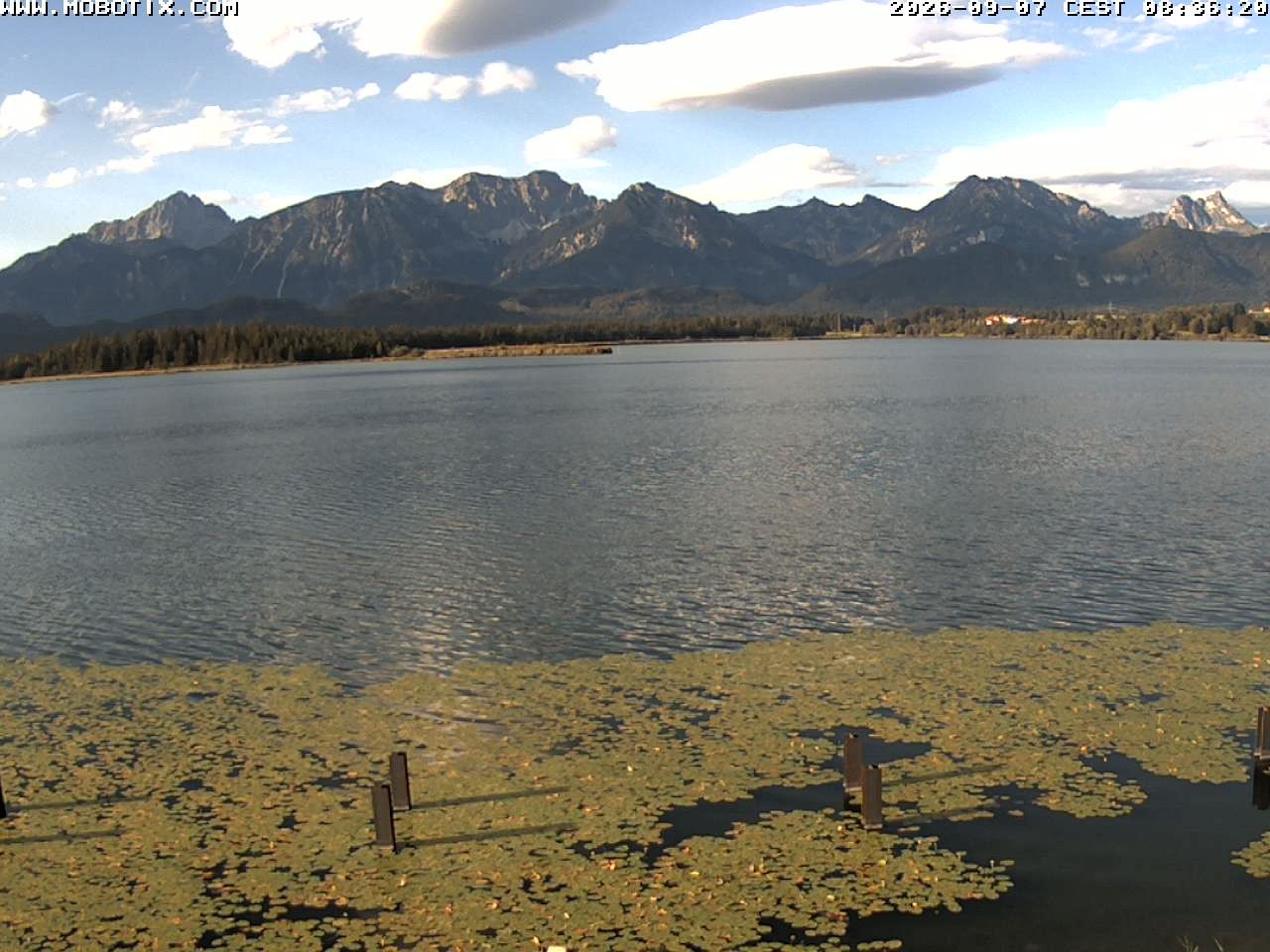 Archiv Foto Webcam Restaurant Fischerhütte am Hopfensee
