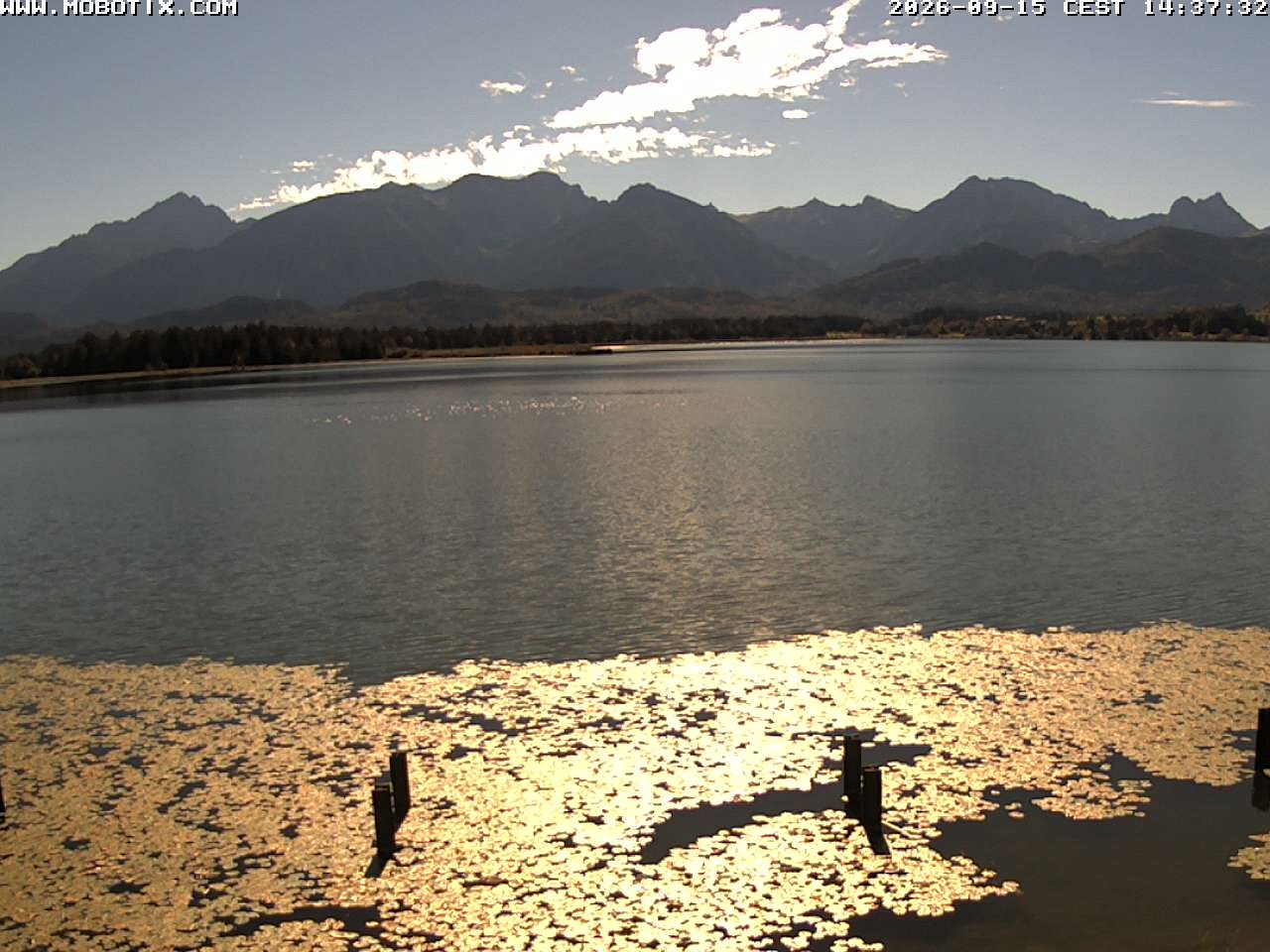 Archiv Foto Webcam Restaurant Fischerhütte am Hopfensee